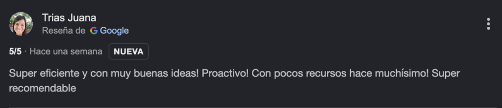 reseña juana